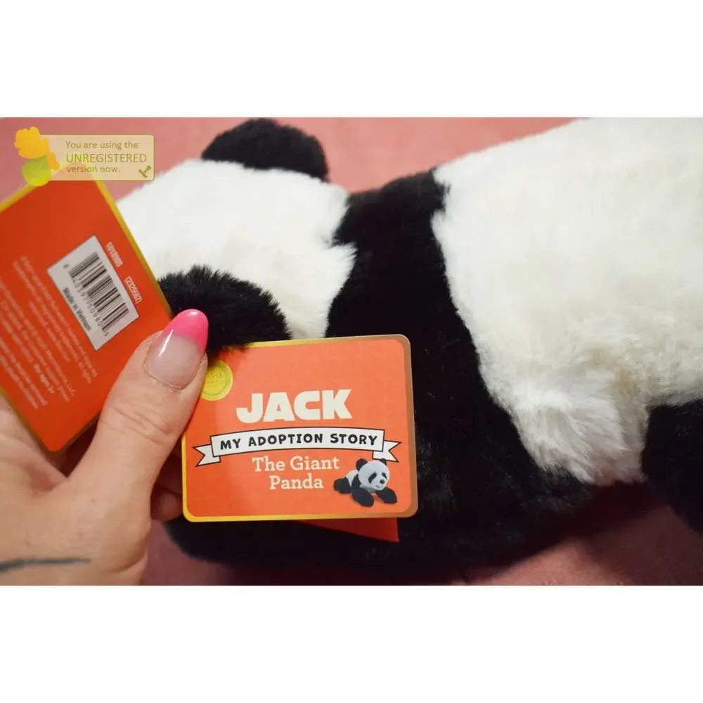 FAO Schwarz 15” Adopt-A-Pets Plush Panda